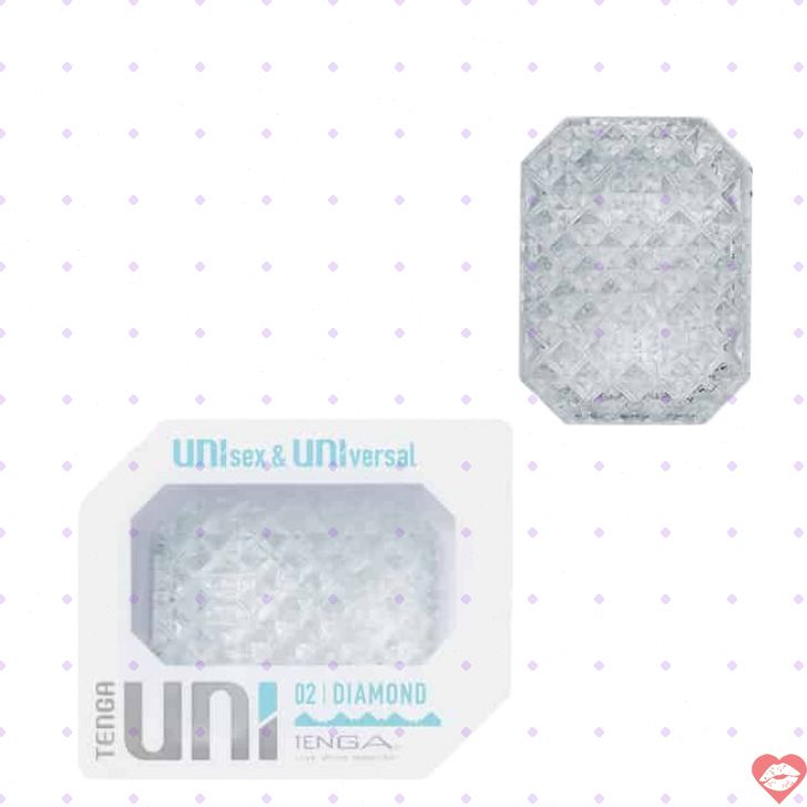 Tenga Uni Diamond Masturbator Cặp Đôi 8.9cm