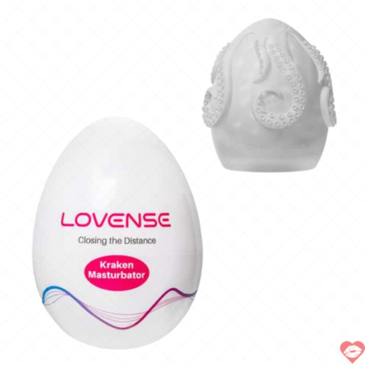 Lovense Kraken Egg Trắng Siêu Mềm Mịn
