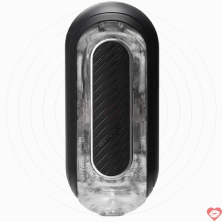 Tenga Flip Zero Gravity Masturbator Đen Rung 18cm