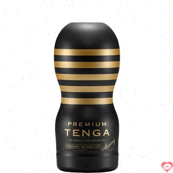Tenga Premium Vacuum Cup Strong đen hút mạnh siết chặt bùng nổ