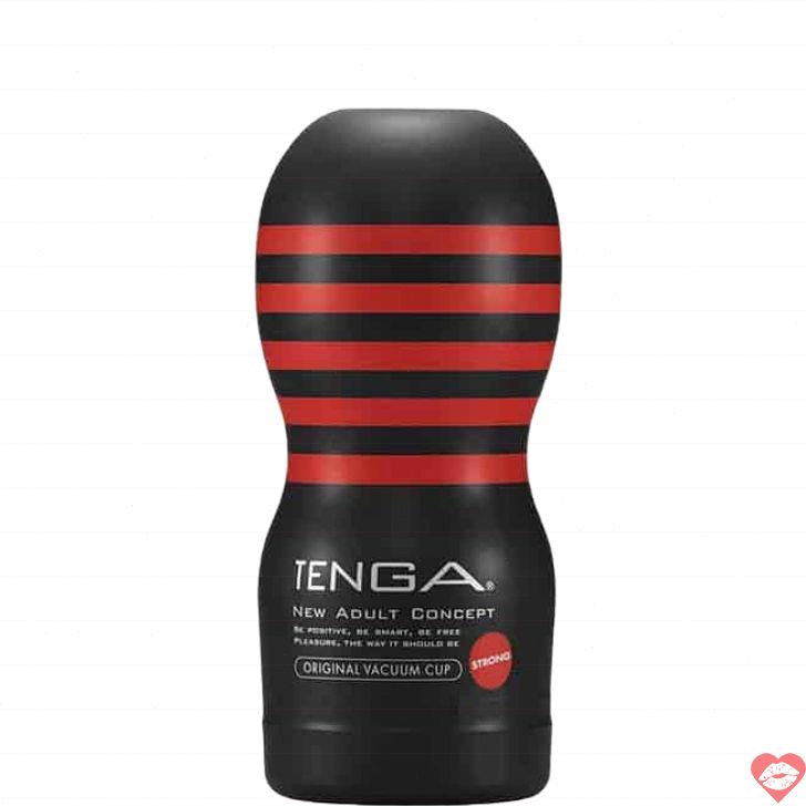Tenga Vacuum Cup Strong Đen Siêu Hút Mạnh