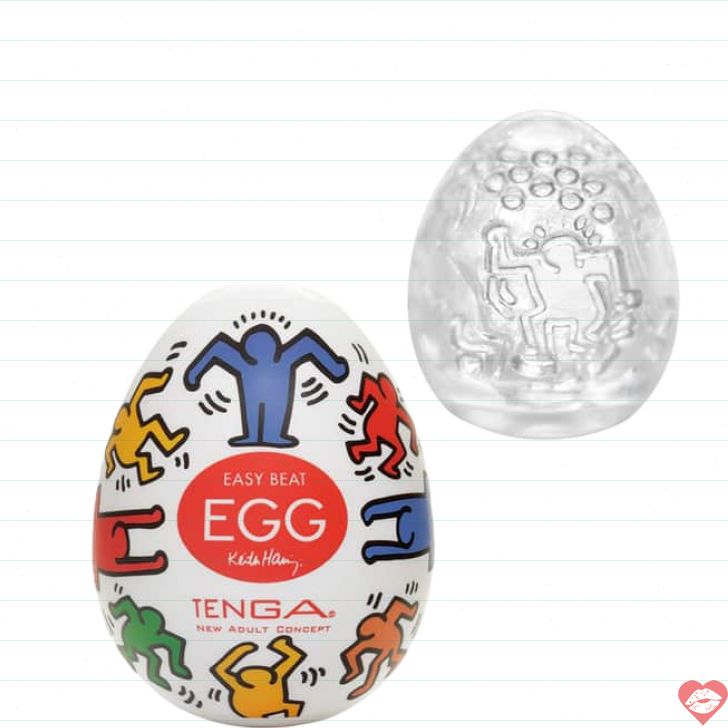 Tenga Egg Keith Haring Dance Trứng Siêu Mềm