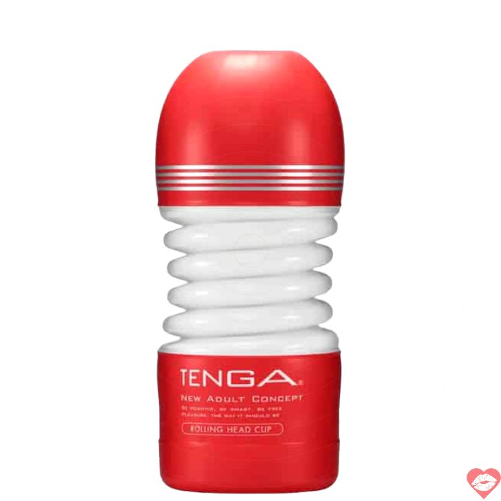 Tenga Rolling Head Cup Đỏ Nhật Bản Siêu Kích Thích Đầu Gối