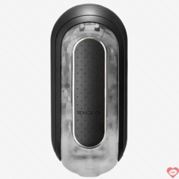 Tenga Flip Zero Rung Đen Mở Rộng Siêu Mạnh