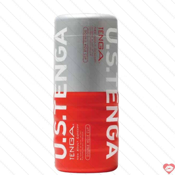 Tenga U.S. Cup Đôi Lỗ Đỏ Siêu Hút 18cm