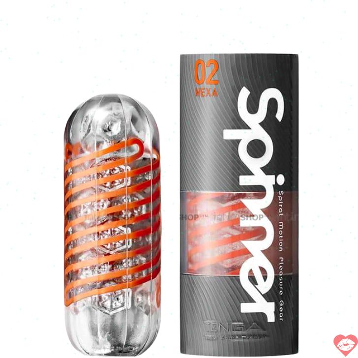 Tenga Spinner Hexa Cam Vàng Xoáy Mạnh 13cm