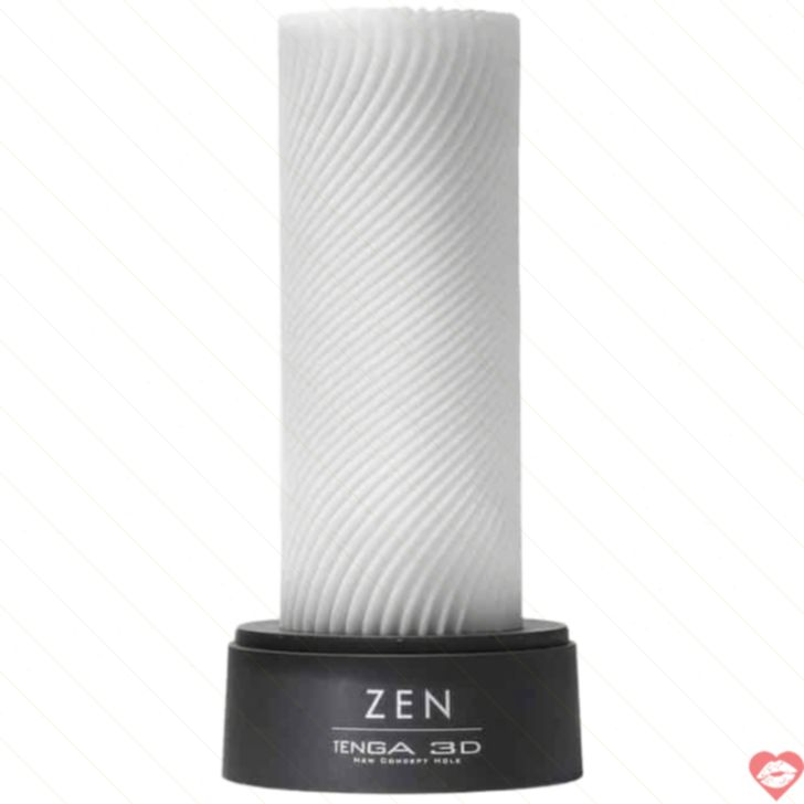 Masturbator Tenga 3D Zen Trắng Sóng Siêu Thư Giãn