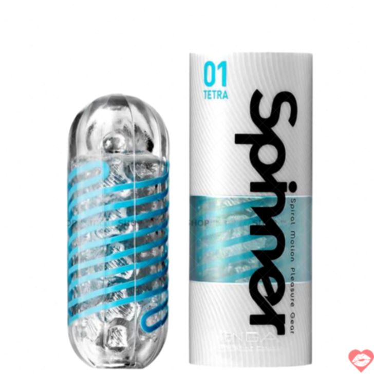 Tenga Spinner Tetra Xanh 13cm Xoáy Siêu Thú