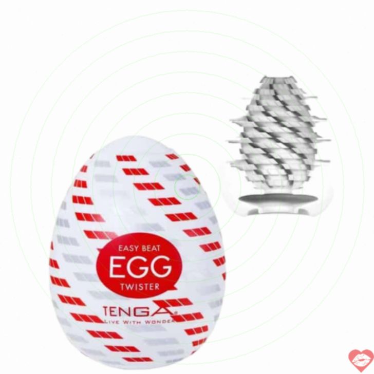 Tenga Egg Twister Trứng Siêu Siết Trắng