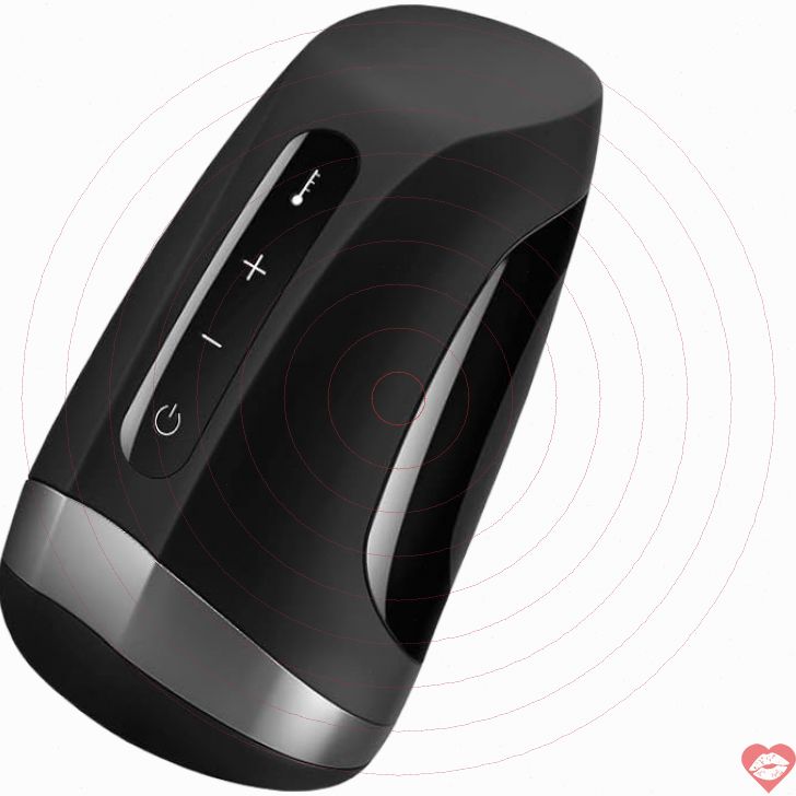 Satisfyer Men Heat Cốc Rung Làm Ấm Đột Phá