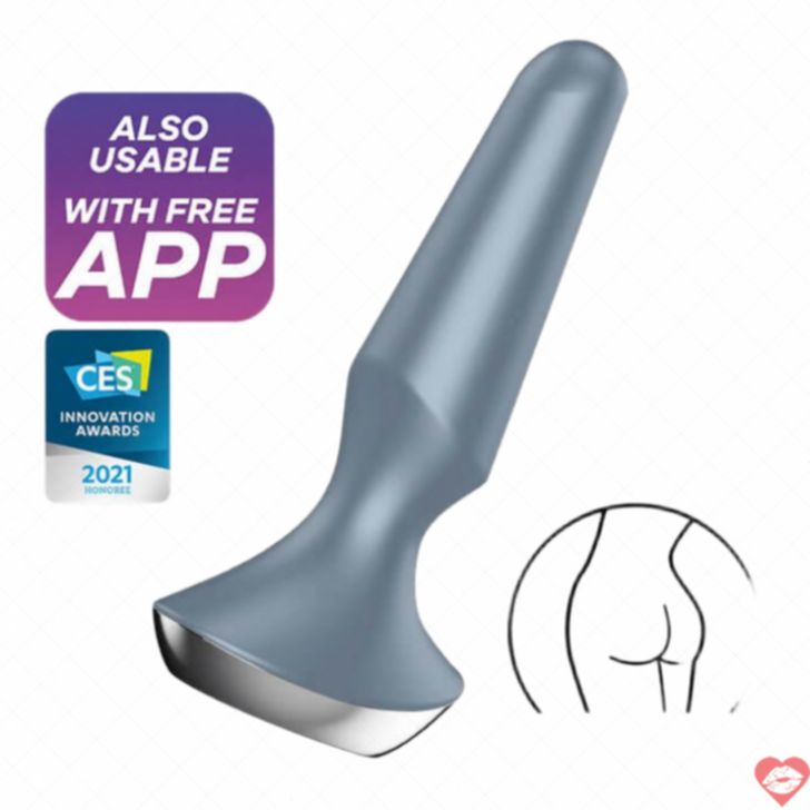 Satisfyer Plug-ilicious Plug Rung App Hậu Môn Mạnh 