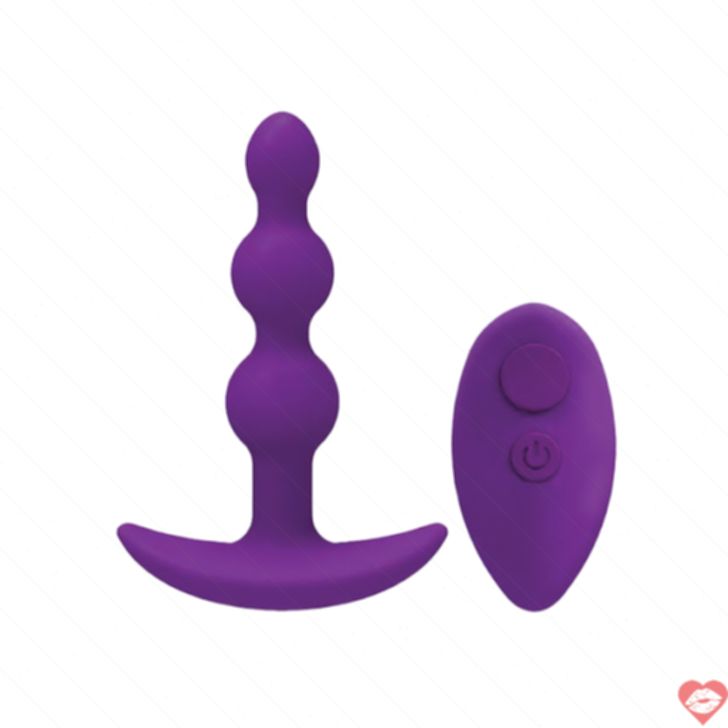 A-Play Beaded Vibe hạt rung hậu môn thú vị phấn khích tiến triển 