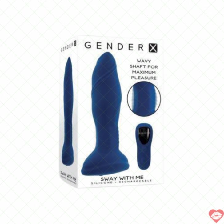 Butt Plug Xoắn Gender X Rung Sâu Đậm Siêu Sướng 