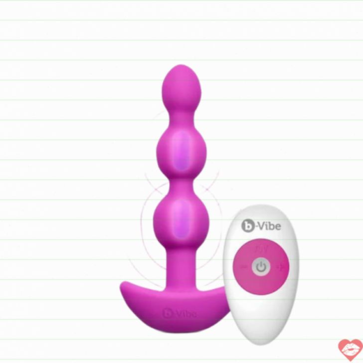 b-Vibe Triplet Beads Hậu Môn 3 Nút Rung Sướng Rên Xiết 
