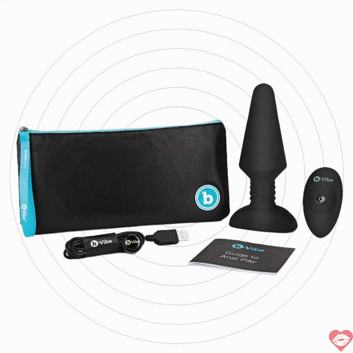 Plug Rimming XL b-Vibe Lớn Mạnh Cường Độ Đỉnh Cao 