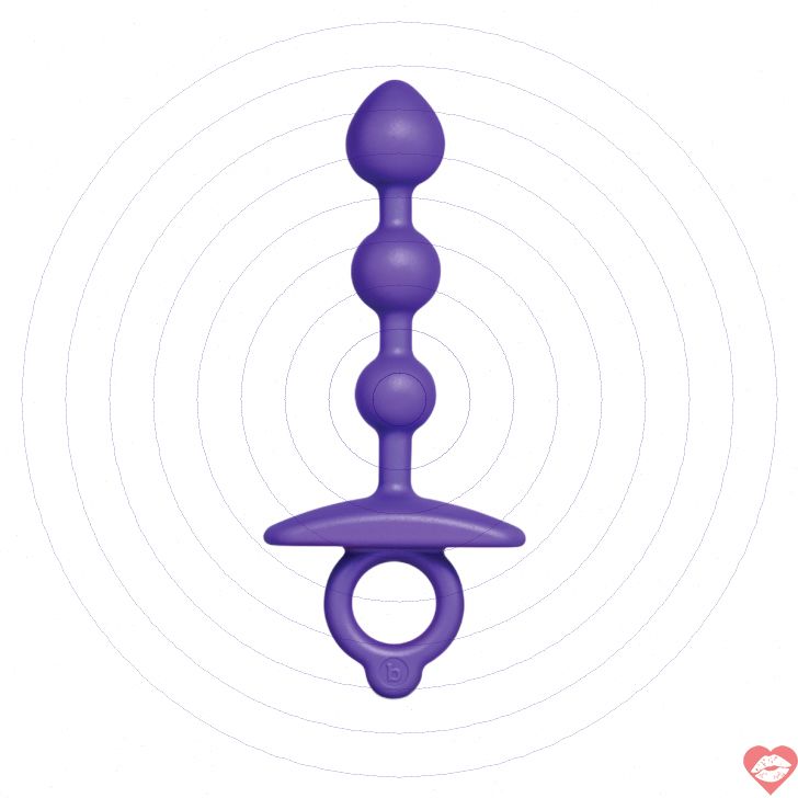 Zip Beads B-Vibe Hậu Môn Silicone Siêu Vui 