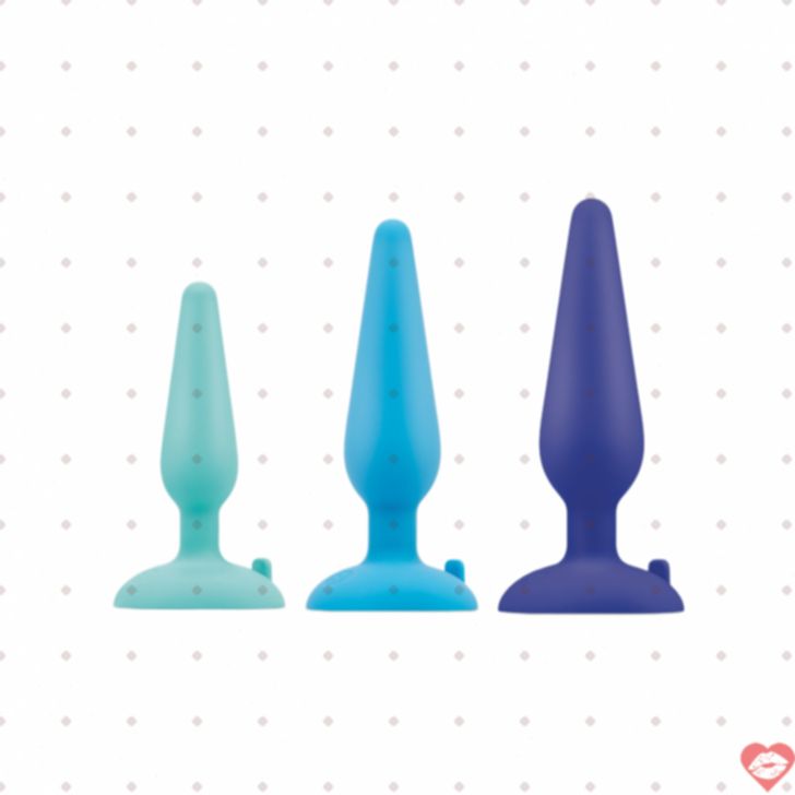 B-Vibe Anal Kit 3 Miếng Beginner An Toàn Tự Tin 