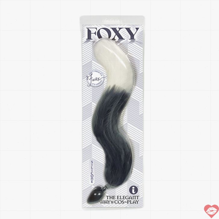 Plug Đuôi Cáo Foxy Fox Tím Gradient Gợi Cảm 