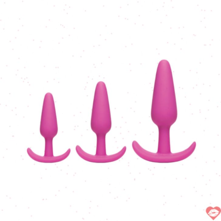 Naughty 1 Anal Trainer Set Siêu Mềm, Huấn Luyện Hậu Môn Dễ 