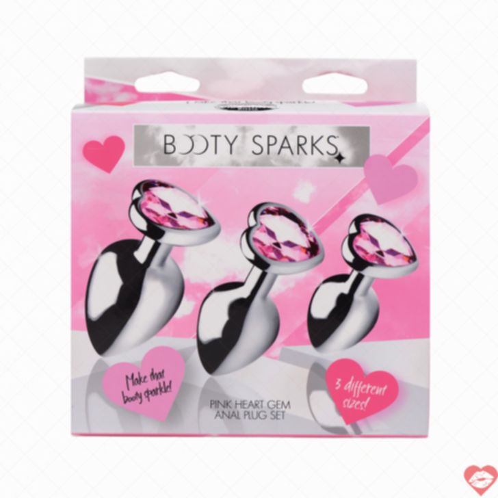 Booty Sparks Gem Plug Set 3 Đá Quý Lấp Lánh 