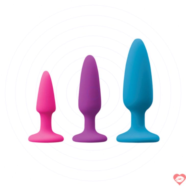 Kit Colours Pleasures Hậu Môn 3 Miếng Tiến Bộ 