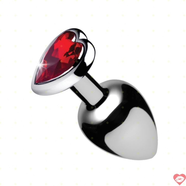 Booty Sparks tim đỏ plug anal lấp lánh quyến rũ 
