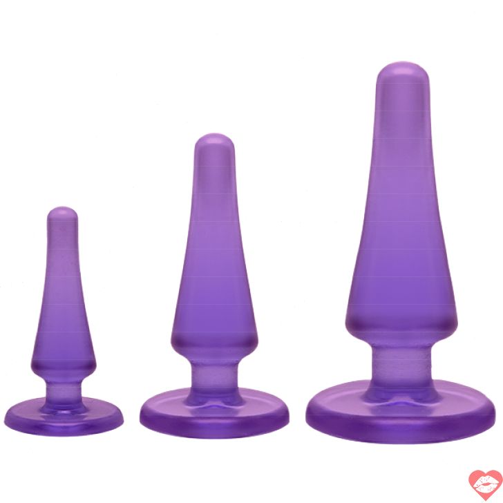 Bộ Plug Crystal Jellies Mềm An Toàn Người Mới 
