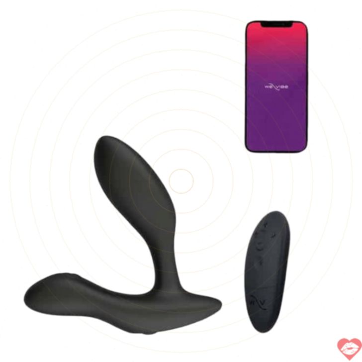 We-Vibe Vector+ Tiền Liệt Đen Điều Khiển