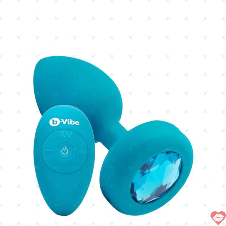 b-Vibe Jewel Butt Plug Má»¯c Äáº¡n Xanh SiÃªu Máº¡nh Äá»‘i Tá»§