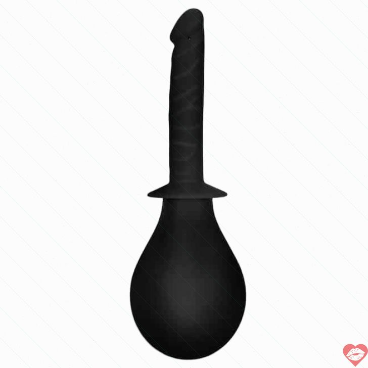 LoveToy Anal Đồ Đấy Đen Silicon 2.3cm