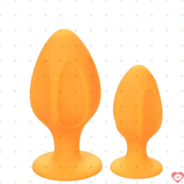 CalExotics Cheeky Set Butt Plug Vàng Tăng Dần