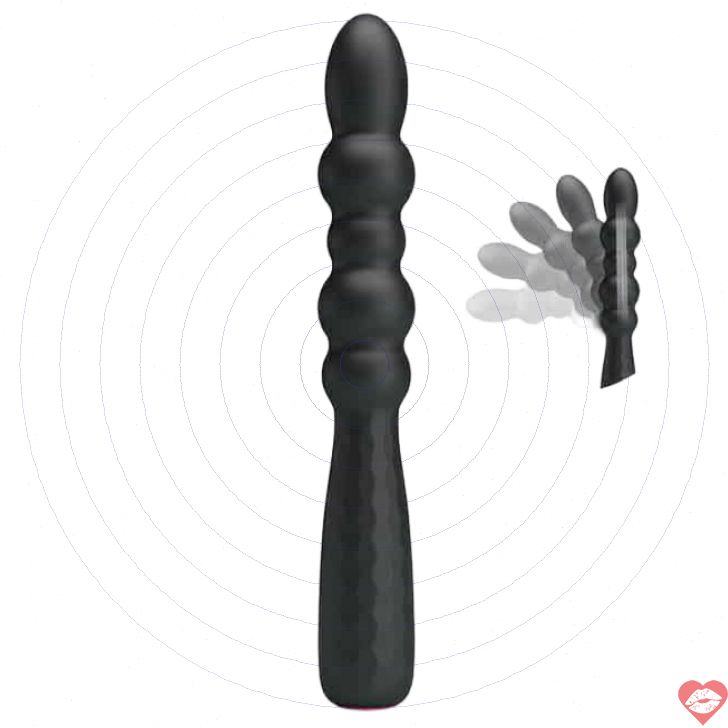 Pretty Love Monroe Rung Uốn Linh Hoạt Đen 18.5cm Siêu Mạnh