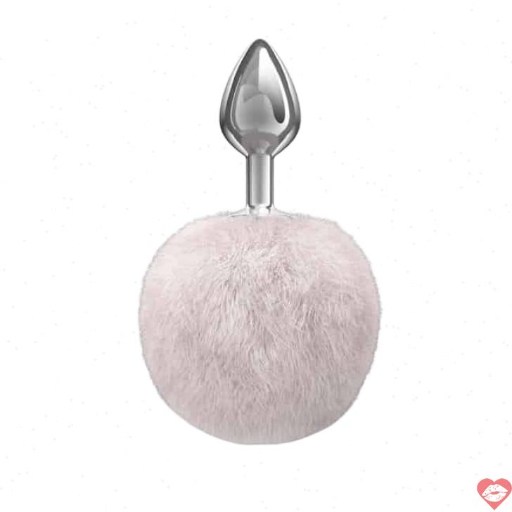 Plug Lola Diamond Twinkle Bạc Đuôi Trắng