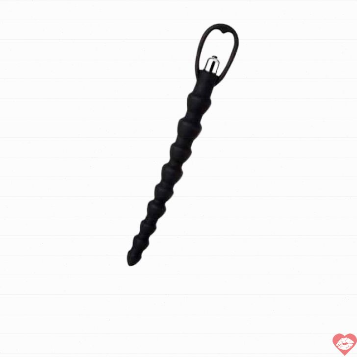 Toyfa A-Toys Chuỗi Hậu Môn Rung 32.7cm Đen