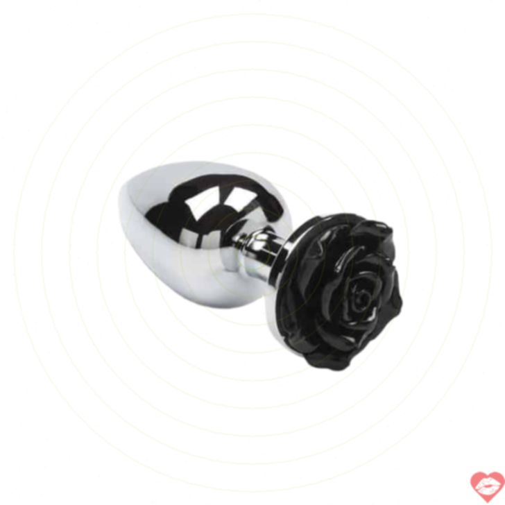 Pikantnye Plug Kim Loại Hoa Hồng 8.5cm Lớn