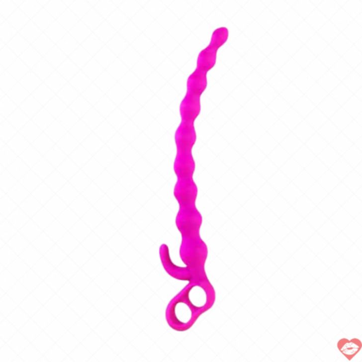 Pretty Love Rupert Anal Chain Hồng Bi Lớn 25cm