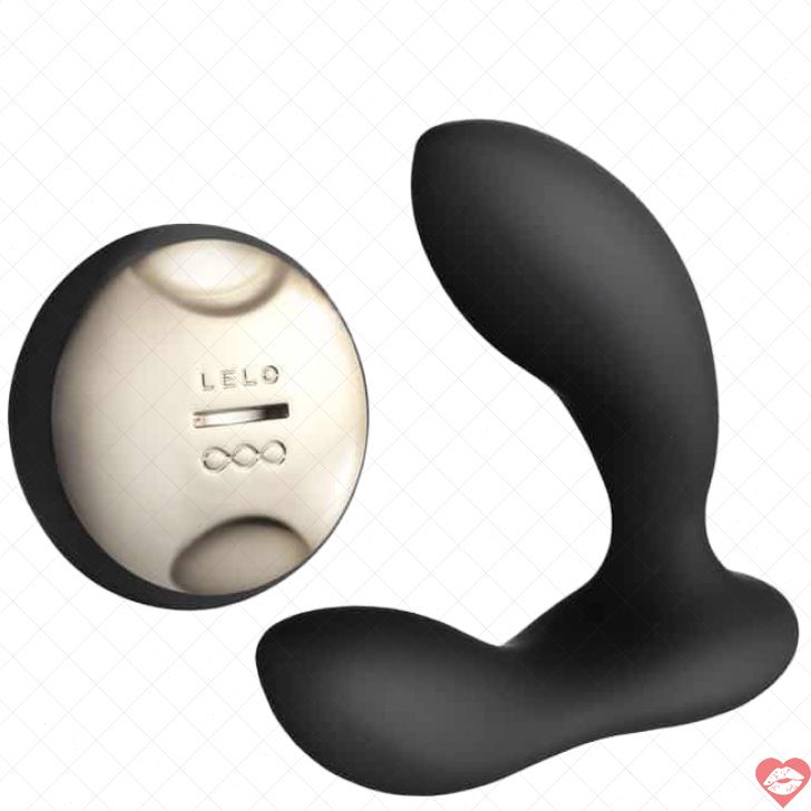 Vibromassage Prostate Lelo Hugo Đen Remote Mạnh