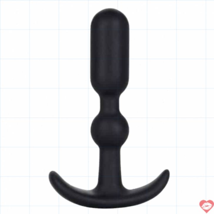 Calexotics Booty Teaser Plug Đen Đeo Dài Siêu Thoải