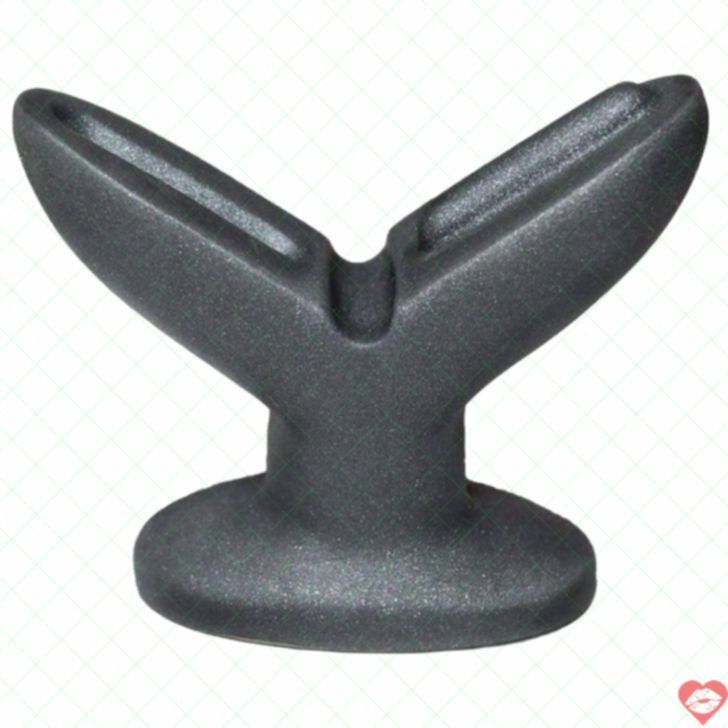 LoveToy Tulip Plug Đít Âm Đạo Đen 4cm Kép Thú Vị