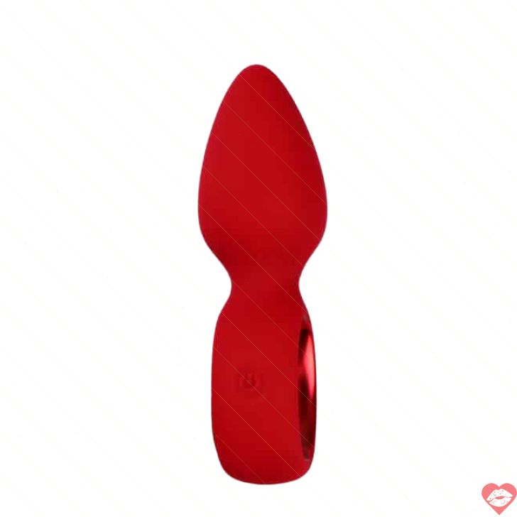 Woma Ida Plug Anal Đỏ Dao Động 3.4cm Nhỏ Nhạy