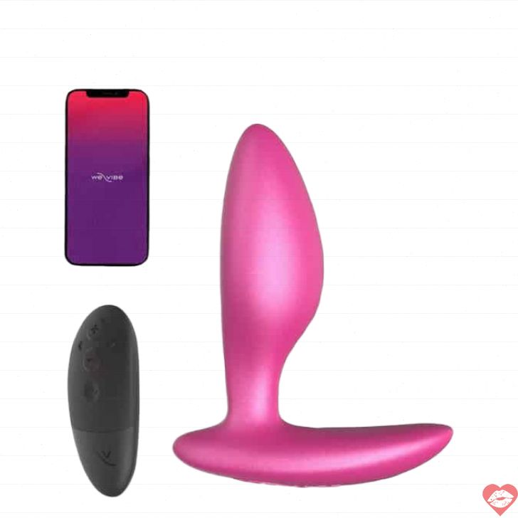 We-Vibe Ditto+ plug hậu môn hồng remote app đôi lứa