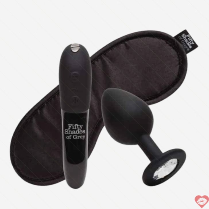 Fifty Shades We-Vibe Come To Bed Set 3 Món Đen