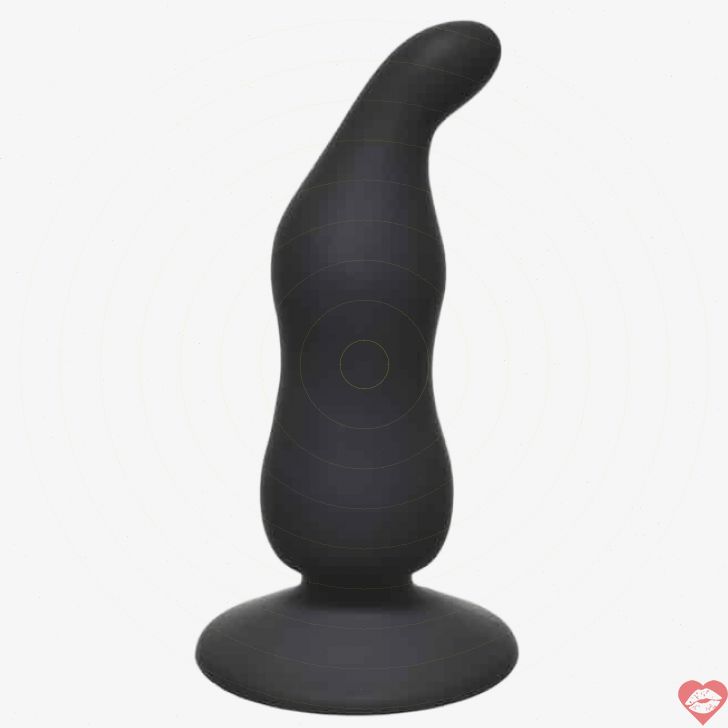 Lola Games Waved Anal Plug Đen Sóng Siêu Mịn Dành Mới Bắt Đầu