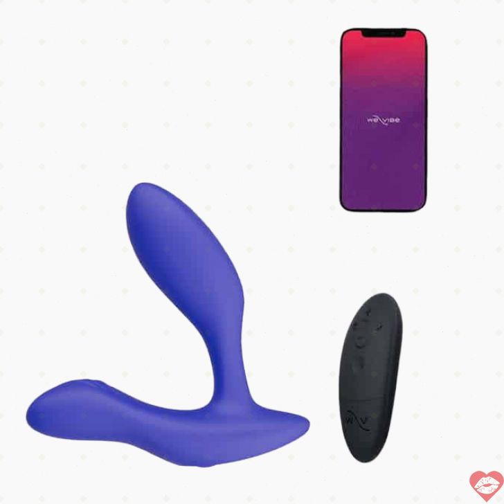We-Vibe Vector+ Massage Tiền Liệt Siêu Rung Xanh