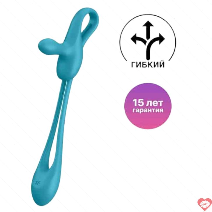 Satisfyer Plug Play 1 Vib Cặp Plug Xanh 43cm