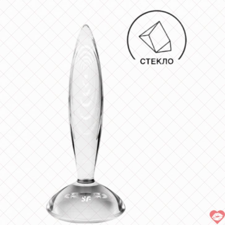 Satisfyer Crystal Anal 20cm Kính Lấp Lánh
