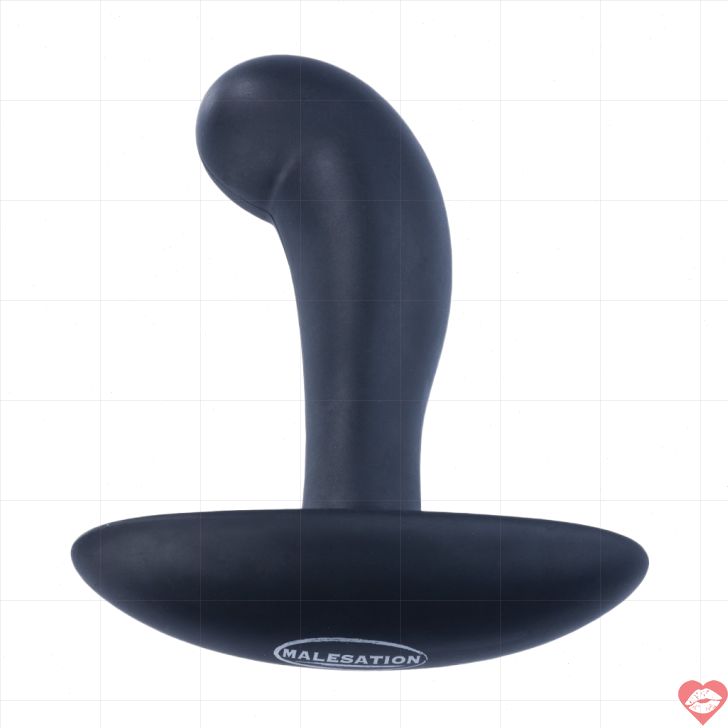 Malesation Black Thumb plug hậu 3cm massage êm ái