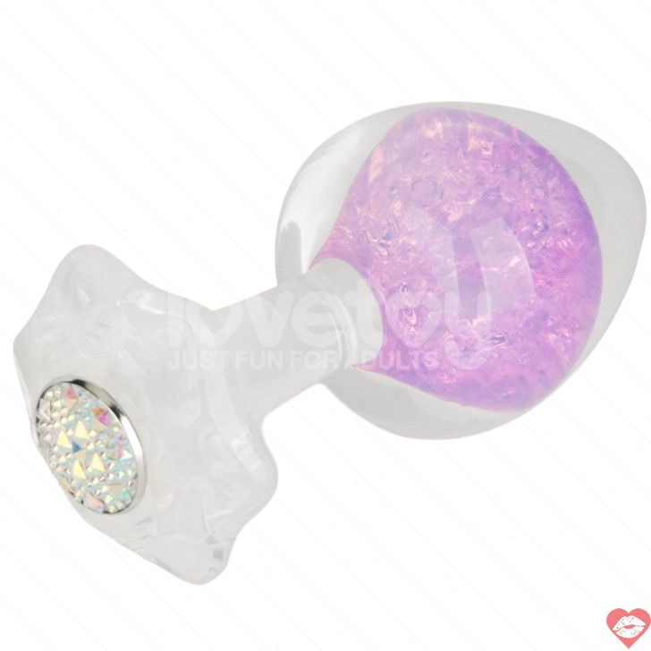 Lovetoy Gemoria Bi Kính Tím Hậu Môn 9.5cm