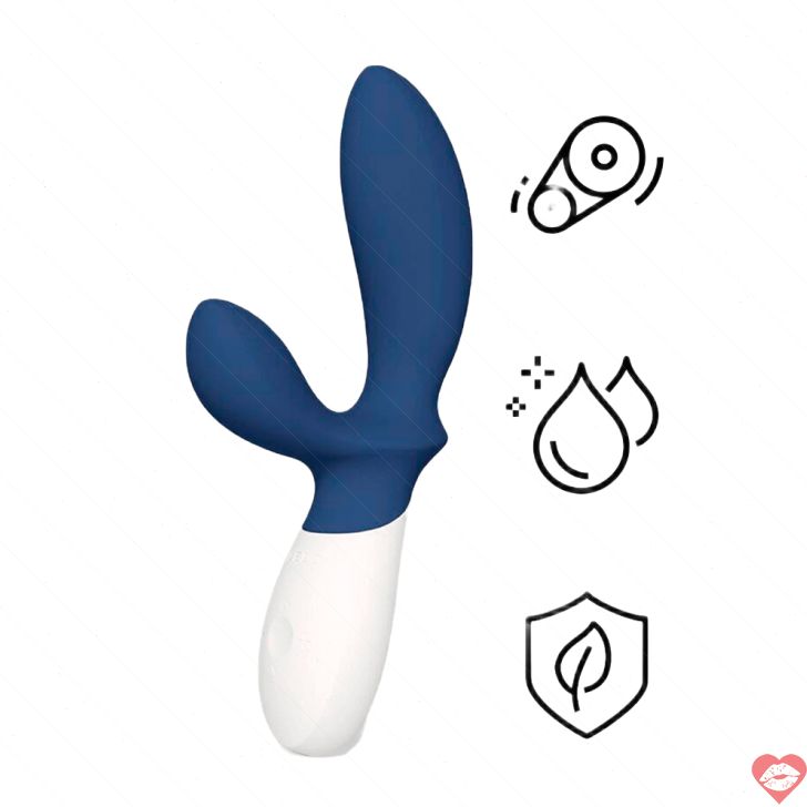 Lelo Loki Wave 2 Xanh Prostate Massage Siêu Mạnh