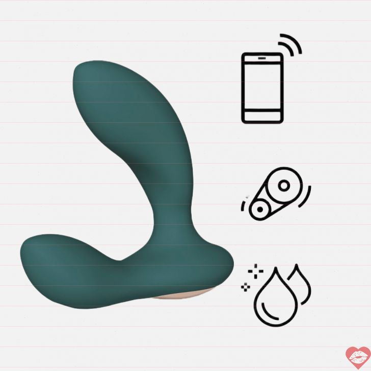 Lelo Hugo 2 Máy Massage Tiền Tố Xanh Siêu Mạnh